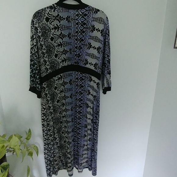 Athleta dress navy print - Picture 6 of 7